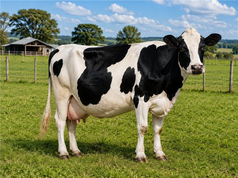 Cattle and agricultural supplies representing animal health products