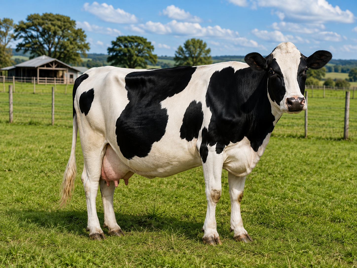 Cattle and agricultural supplies representing animal health products